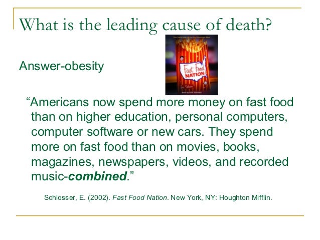 Fast Food Nation Answer Key Fast Food Nation Answer Key