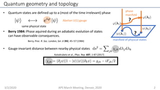 Microwave spectroscopy reveals the quantum geometric tensor of ...