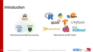 Optimizing Machine Learning Pipelines in Collaborative Environments | PDF