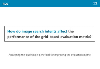 Query/Task Satisfaction and Grid-based Evaluation Metrics Under Different Image Search Intents (SIGIR 2020)