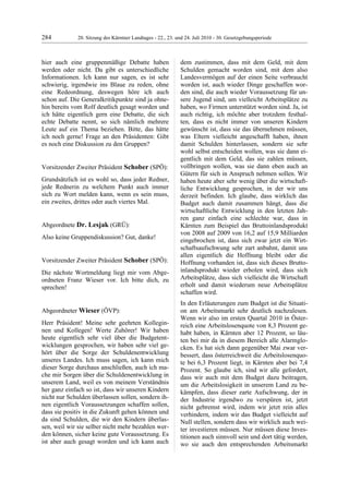 20. LTG-Sitzung am 22.,23. u. 24. Juli 2010