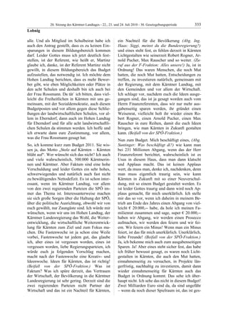 20. LTG-Sitzung am 22.,23. u. 24. Juli 2010