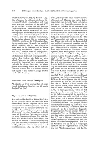 20. LTG-Sitzung am 22.,23. u. 24. Juli 2010