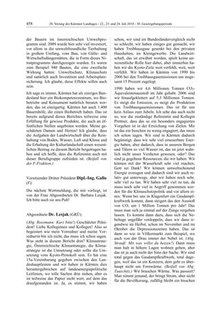 20. LTG-Sitzung am 22.,23. u. 24. Juli 2010