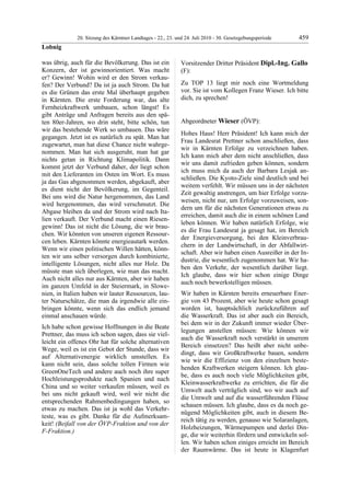 20. LTG-Sitzung am 22.,23. u. 24. Juli 2010