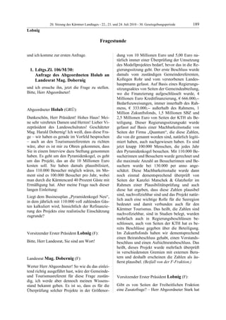 20. LTG-Sitzung am 22.,23. u. 24. Juli 2010