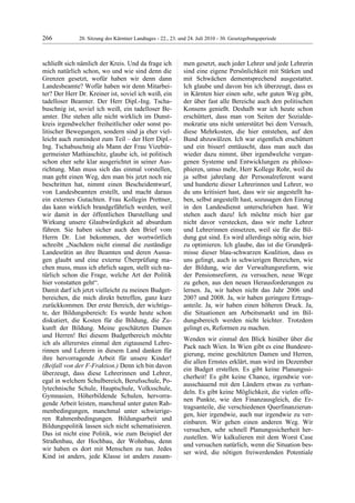 20. LTG-Sitzung am 22.,23. u. 24. Juli 2010