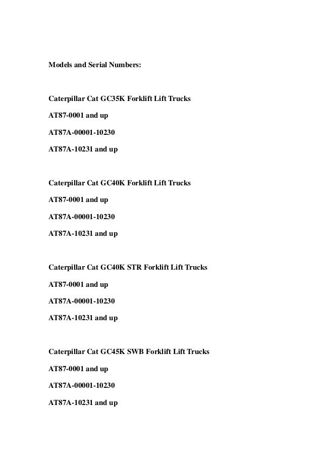 Caterpillar Forklift Manual Pdf Free Download Caterpillar Forklift Manual Pdf Free Download