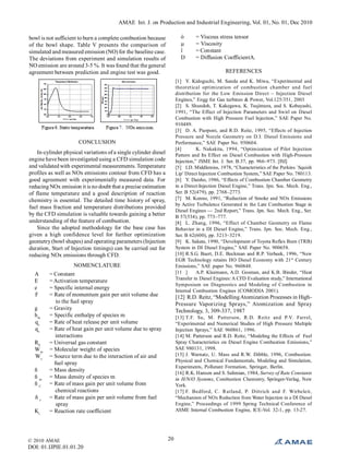 Diesel Engine Combustion Simulation using Computational Fluid Dynamics ...