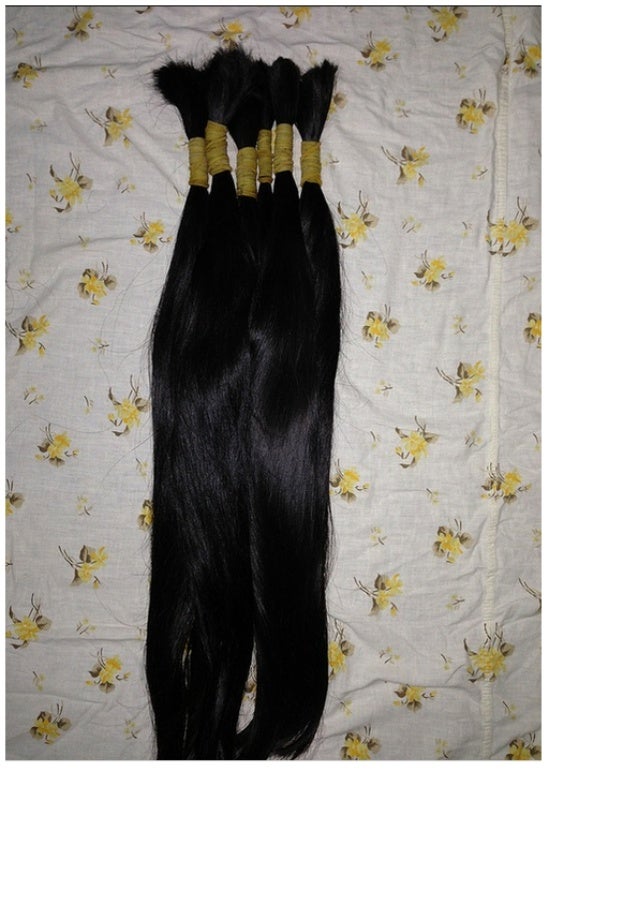 Virgin Straight Hair Silky And Smooth Without Chemical Coloring