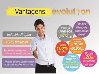 Atualização Apresentação Evolution online
