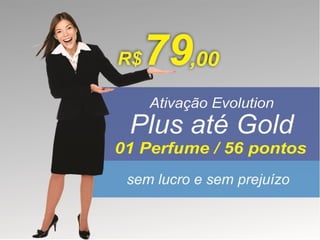 Atualização Apresentação Evolution online
