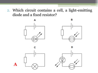 Problem Solving
4. Refer the circuit below
a. What is the single resistor equivalent?
b. What is the total current?
c. What is the voltage across the 6 ohm resistor?
d. What is the current in each resistor?
 