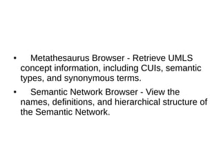 Metathesaurus 21.umls