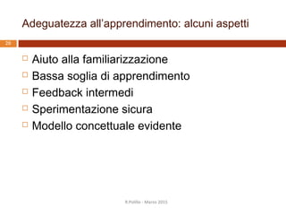 R.Polillo - Marzo 2015
Aiuto alla familiarizzazione
digg.com dopo
la registrazione
 