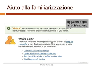 Aiuto alla familiarizzazione
R.Polillo - Marzo 2015
20
vimeo.com
(nelle faq)
 