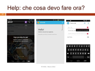 Tutorials
R.Polillo - Marzo 2015
26
 