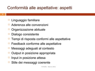 Coerenza con modalità di interazione
diffuse
R.Polillo - Marzo 2015
7
 