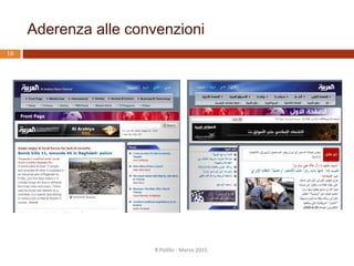 Es. di incoerenza: menu che si trasformano
9 R.Polillo - Marzo 2015
 