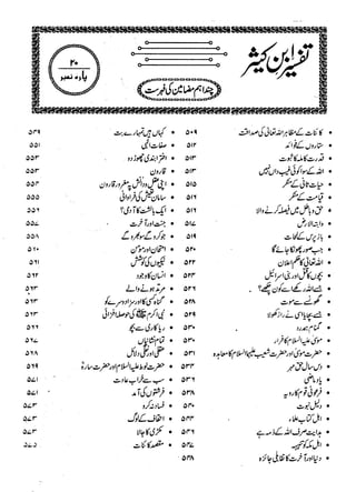 Tafseer Ibn-e-Katheer Part 20 (urdu)