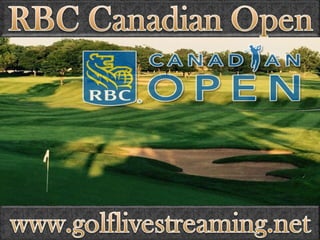watch RBC Canadian Open live on tab