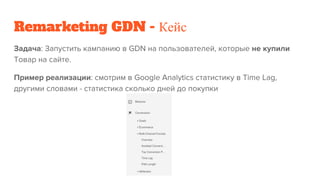 Remarketing GDN - Кейс
 