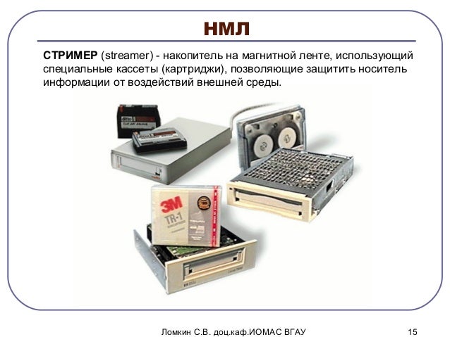 20 устройства хранения информации