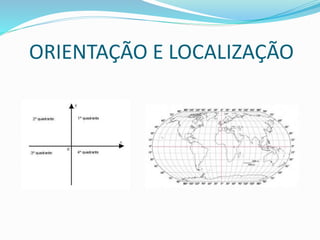 ORIENTAÇÃO E LOCALIZAÇÃO
 