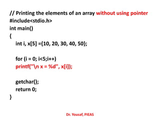 C Language Lecture 20 | PPT
