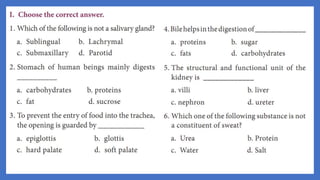 20. Pedagogy of Biological Science (Part II ) - Organ system in animals