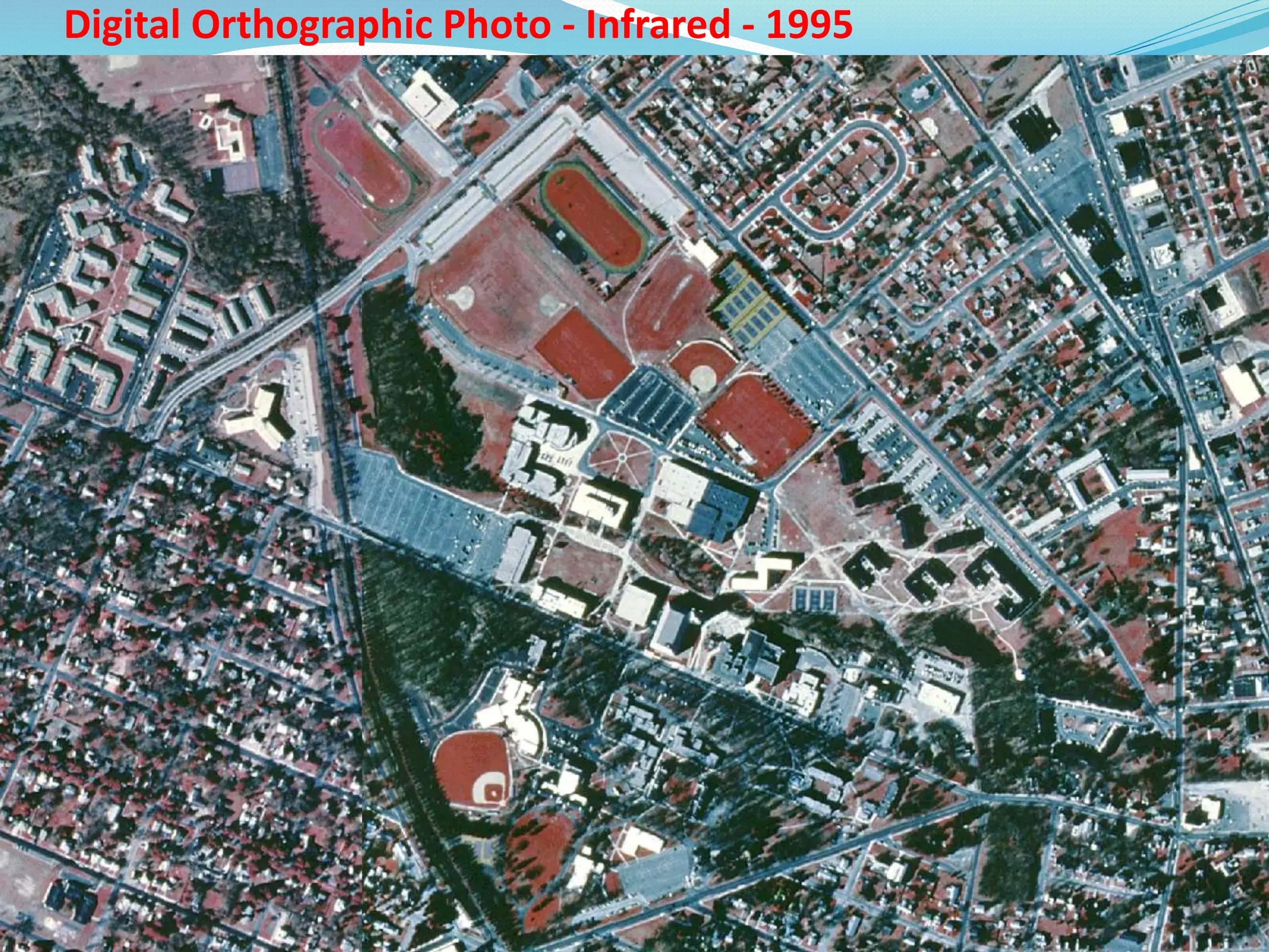 Digital Orthographic Photo - Infrared - 1995
 