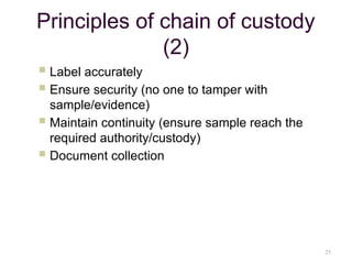 20.0 PROCESSING FORENSIC EVIDENCE 2024.pptx