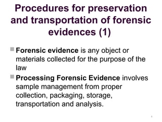 20.0 PROCESSING FORENSIC EVIDENCE 2024.pptx