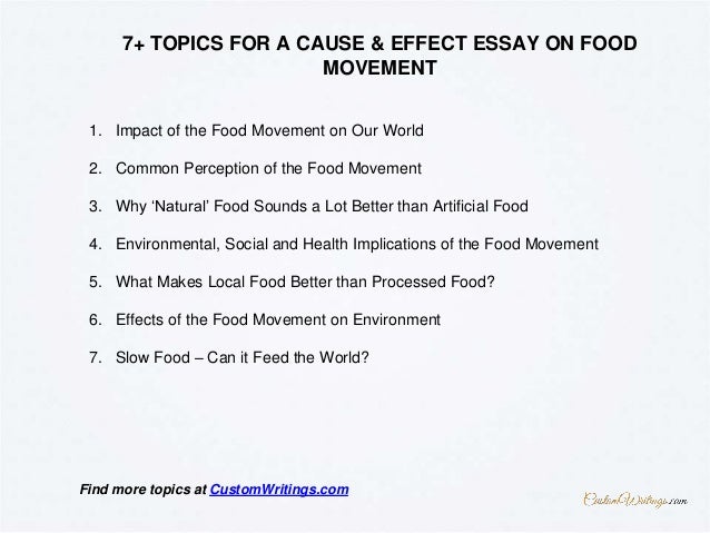 essay on the food crisis