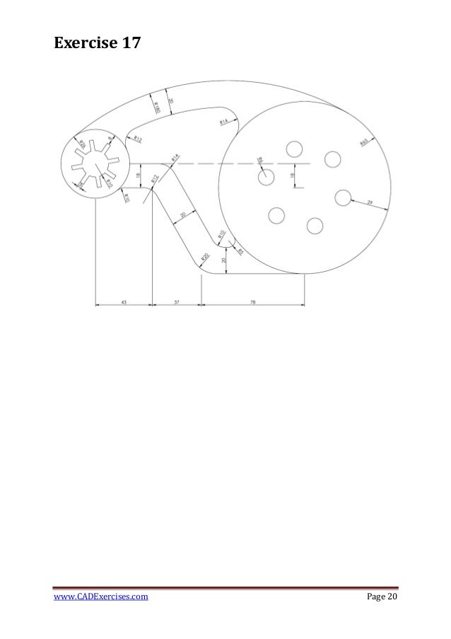 Autocad practice examples Autocad practice examples