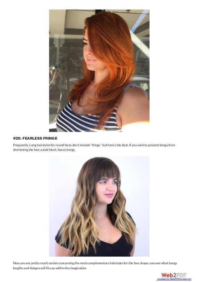 20 Jaw Dropping Long Hairstyles Round Faces