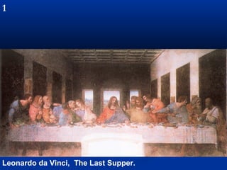 Fifth Luminous Mystery
       The Institution of the Eucharist
   “I am the living bread that came down from
    Heaven; whoever eats this bread will live
    forever; and the bread that I will give is my
    flesh for the life of the world.”

    The Holy Eucharist gives us not only grace
    but the Author of all grace, Jesus, God and
    Man. It is the center of all else the Church
    has and does.
Spiritual fruit: Love of our Eucharistic Lord
 