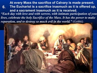    “I wish thee also to hear, my dearest daughter from my own mouth,
    what were my sentiments when in mortal life I was about to receive
    holy Communion. In order that thou mayest better understand what
    I say, reflect on all I have commanded thee to write about my gifts,
    merits and labors in life. I was preserved from original sin and, at
    the instant of my Conception, received the knowledge and vision of
    the Divinity, as thou hast often recorded. I knew more than all
    saints; I surpassed the highest seraphim in love; I never committed
    any fault; I constantly practiced all the virtues in a heroic degree
    and in the least of them I was greater than all the saints in their
    highest perfection; the intention and object of my actions were most
    exalted and my habits and gifts were noble without measure; I
    imitated my most holy Son most closely; I labored faithfully; I
    suffered with eagerness and co-operated with the doings of the Lord
    exactly as was becoming to me; I ceased not to exercise my love and
    gain new supereminent merits of grace. Yet I thought myself to have
    been fully repaid by being allowed to receive Him even once in the
    holy Eucharist; yea, I did not consider myself worthy of this one
    favor.”
 