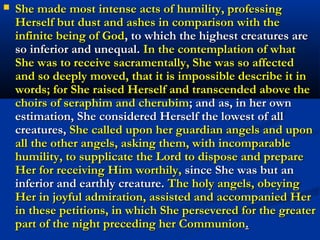 The Eucharist is
 priceless treasure
 