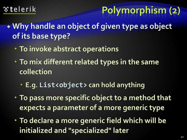 20 Object-oriented programming principles | PPT