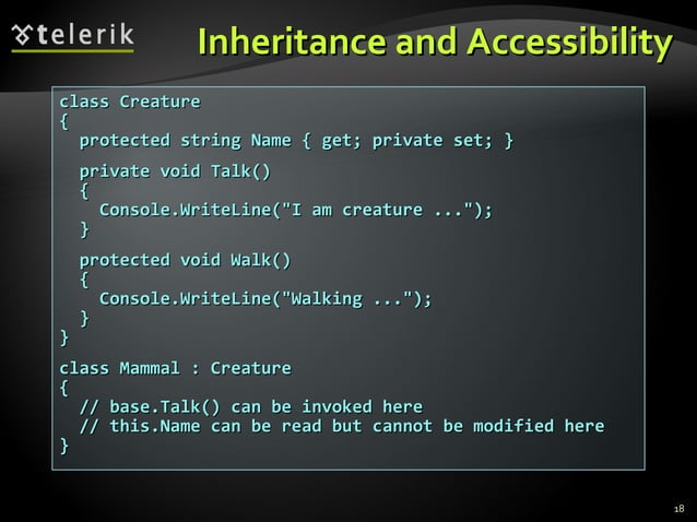 20. Object-Oriented Programming Fundamental Principles | PPT