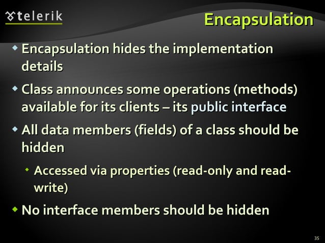 20. Object-Oriented Programming Fundamental Principles | PPT