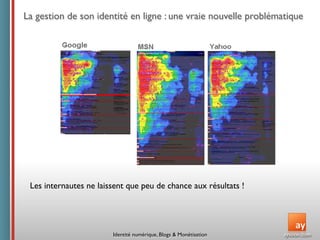 Conférence ISEG : Identité  numérique,  Blogs  &  Monétisation