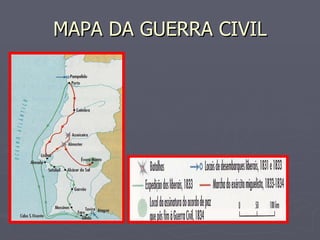 MAPA DA GUERRA CIVIL 