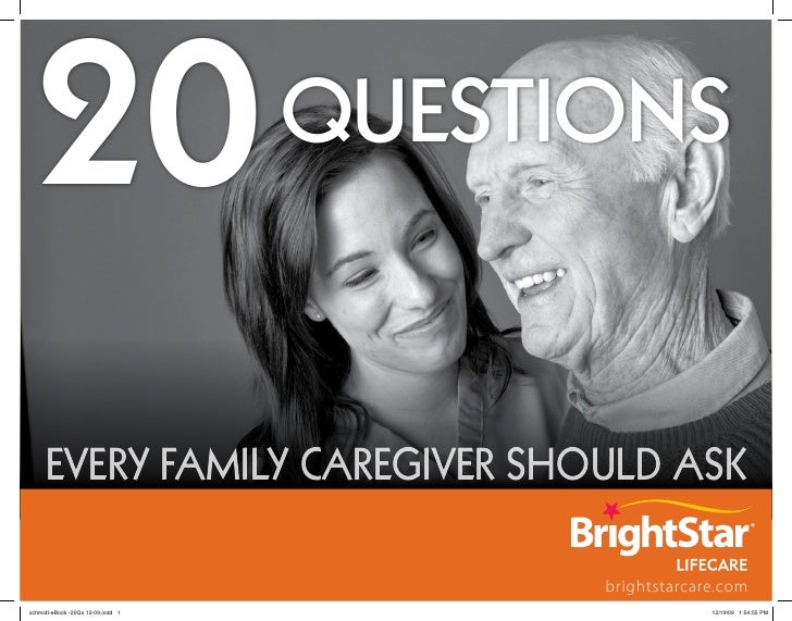 20 questions every caregiver should ask