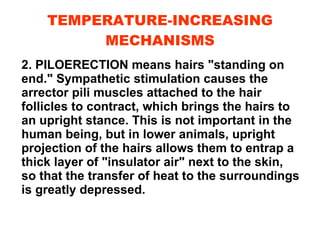 20. temperature regulation-08-09 | PPT