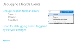 Suspend
Resume
Shutdown
 