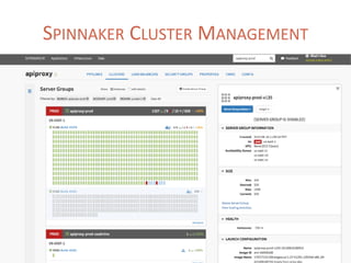SPINNAKER CLUSTER MANAGEMENT
 