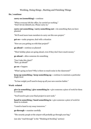 200 - Essential-Phrasal-Verbs list to use | PDF