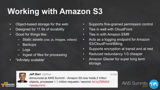 AWS Summit London 2014 | Scaling on AWS for the First 10 Million Users (200)